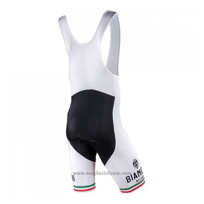2021 Abbigliamento Ciclismo Bianchi Verde Manica Corta e Salopette